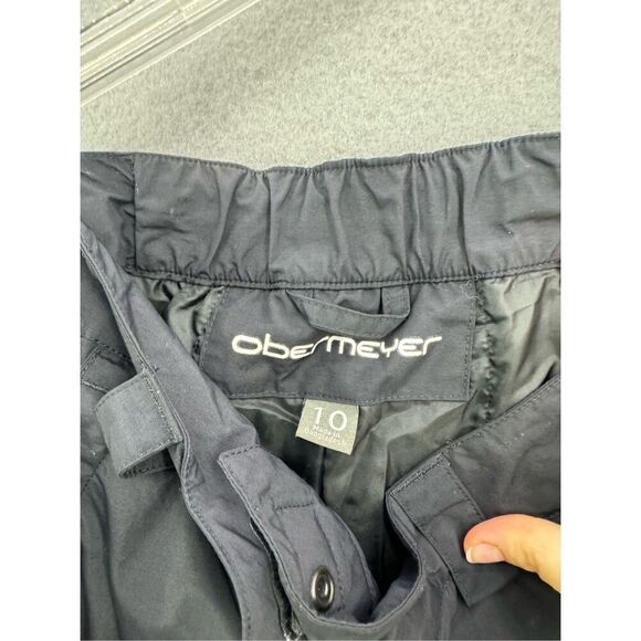 Obermeyer Womens Black Keystone Insulated Ski Snow Snowboard Pants Size 10 - Picture 6 of 13